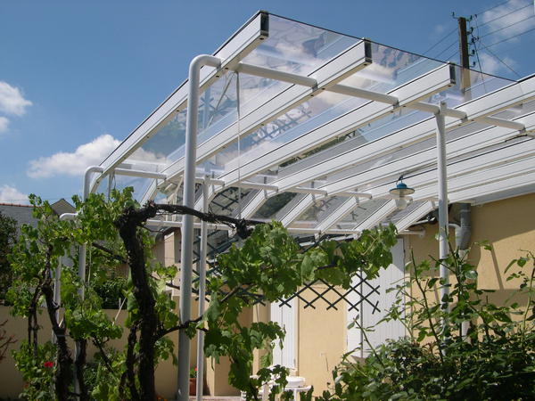 Pergola verre